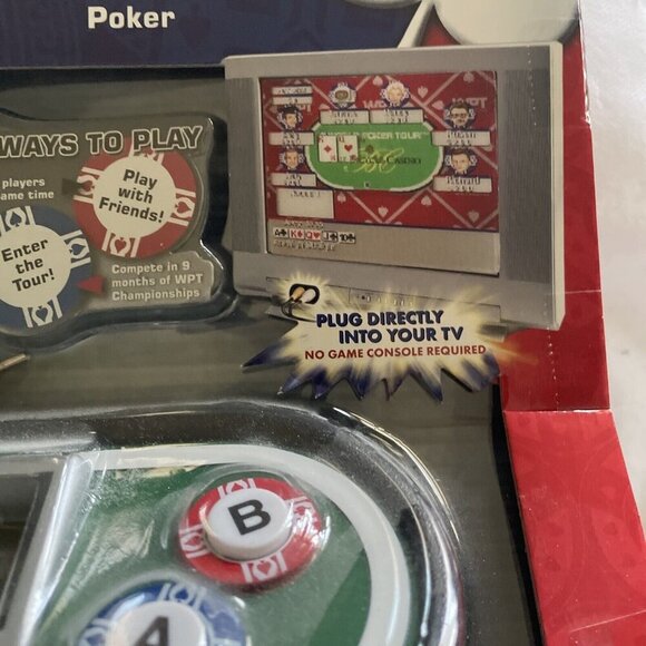 World Poker Tour Plug & Play TV Game By Jakks Pacific - Picture 9 of 10